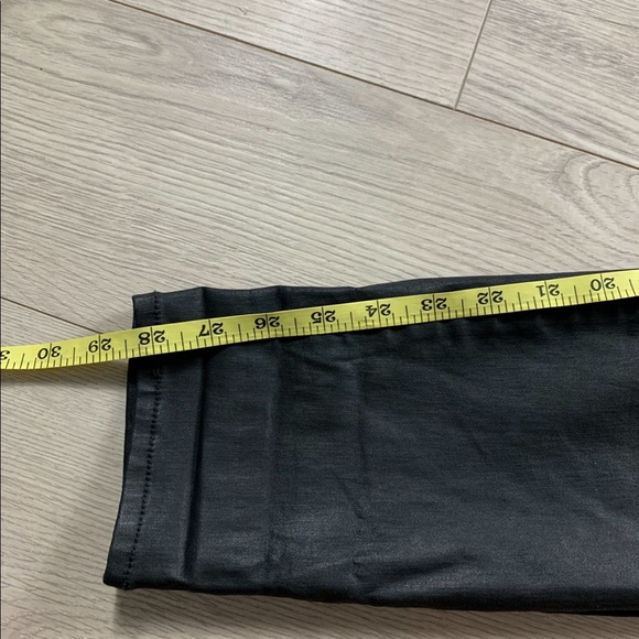 Madewell Black Skinny Skinny Coated Jeans - Picture 10 of 11